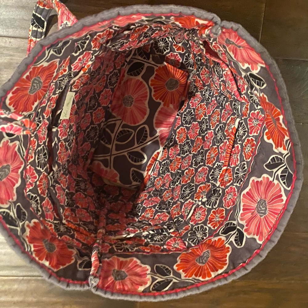 🌸🩶Vera Bradley Cherry Blossom Floral Pink and Gray Women's Bag - Picture 4 of 4